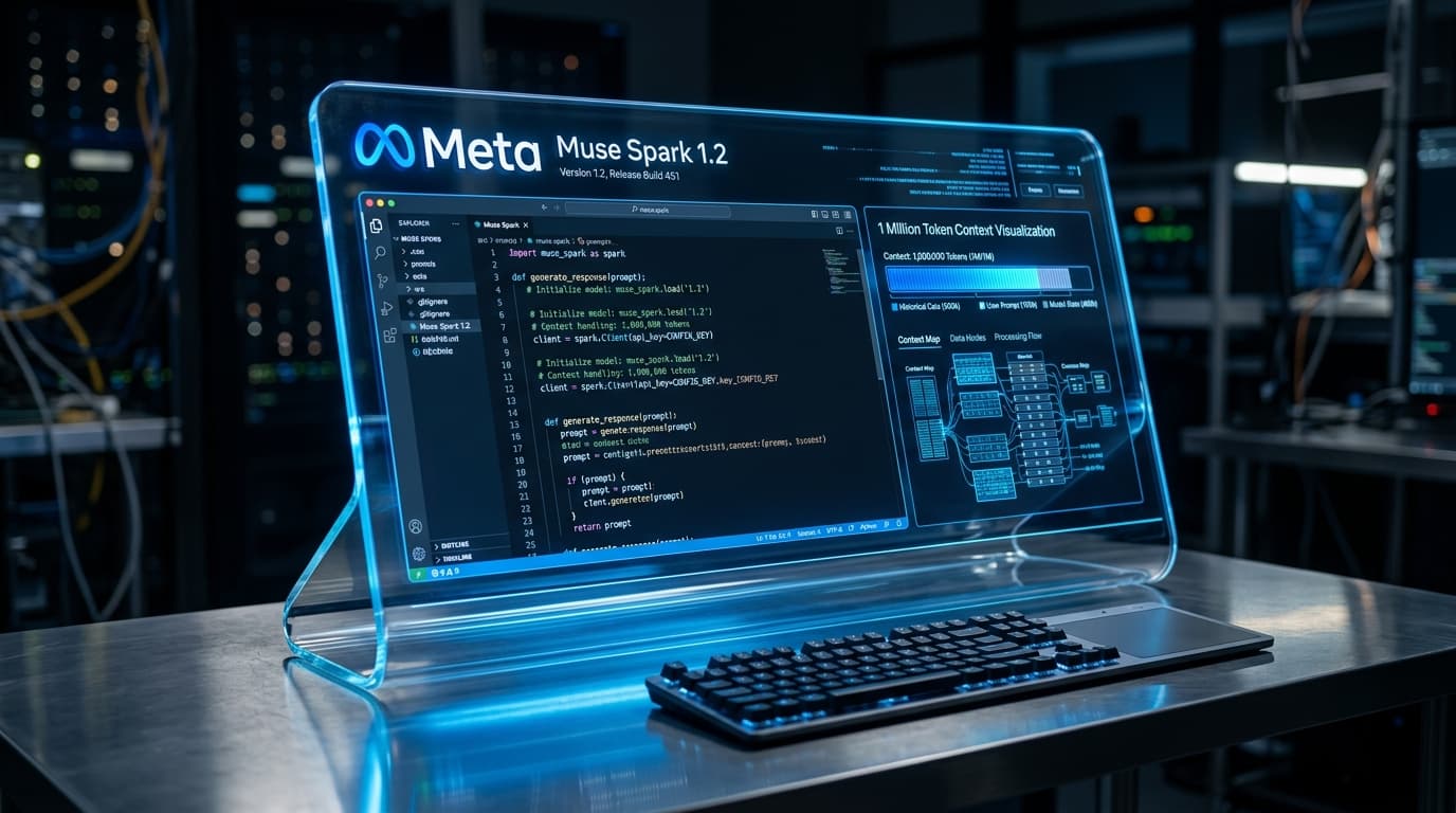 Meta Muse Spark 1.2 y Muse Code: El Modelo de Codificación con 1M de Contexto y Precios Disruptivos