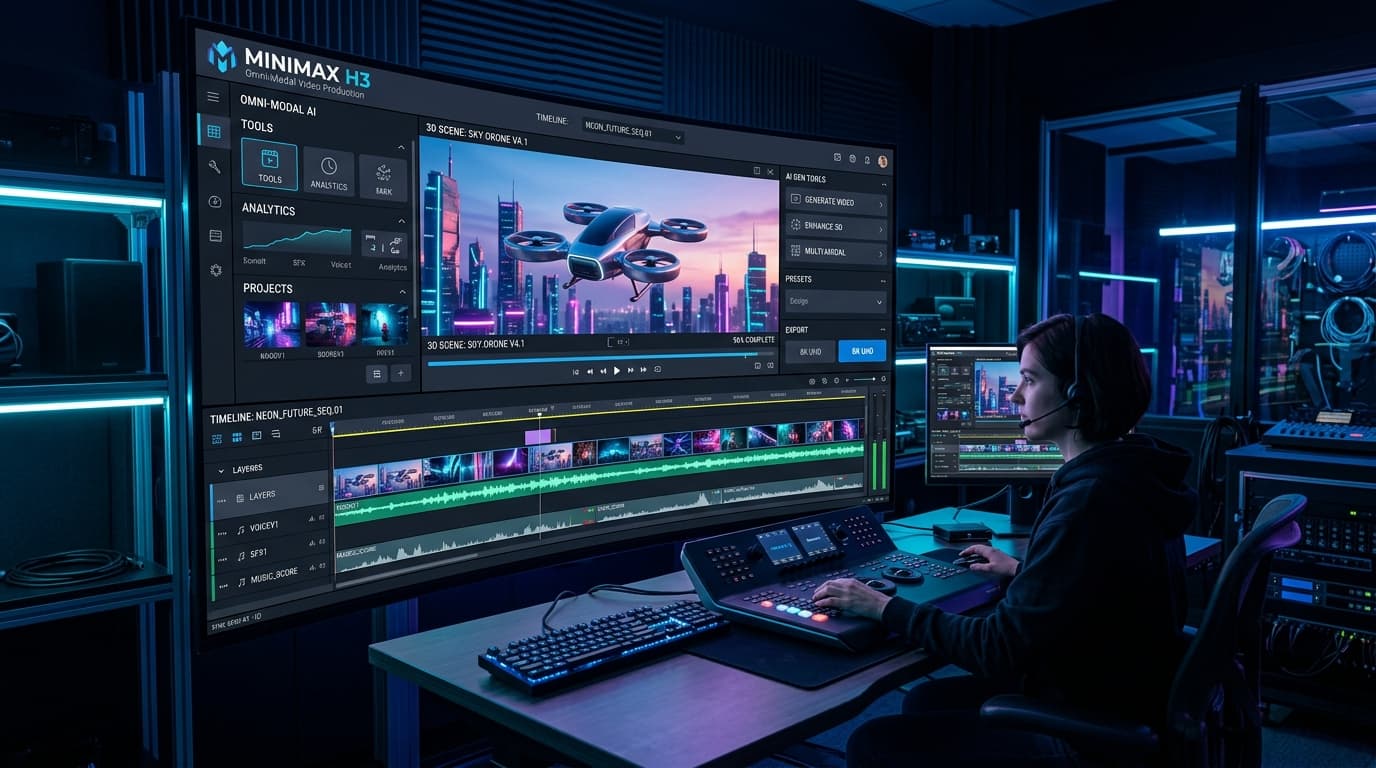 MiniMax Hailuo H3: El Modelo Omnimodal de Vídeo 2K con Audio Nativo y Licencia Abierta para Agencias de Marketing y Productoras
