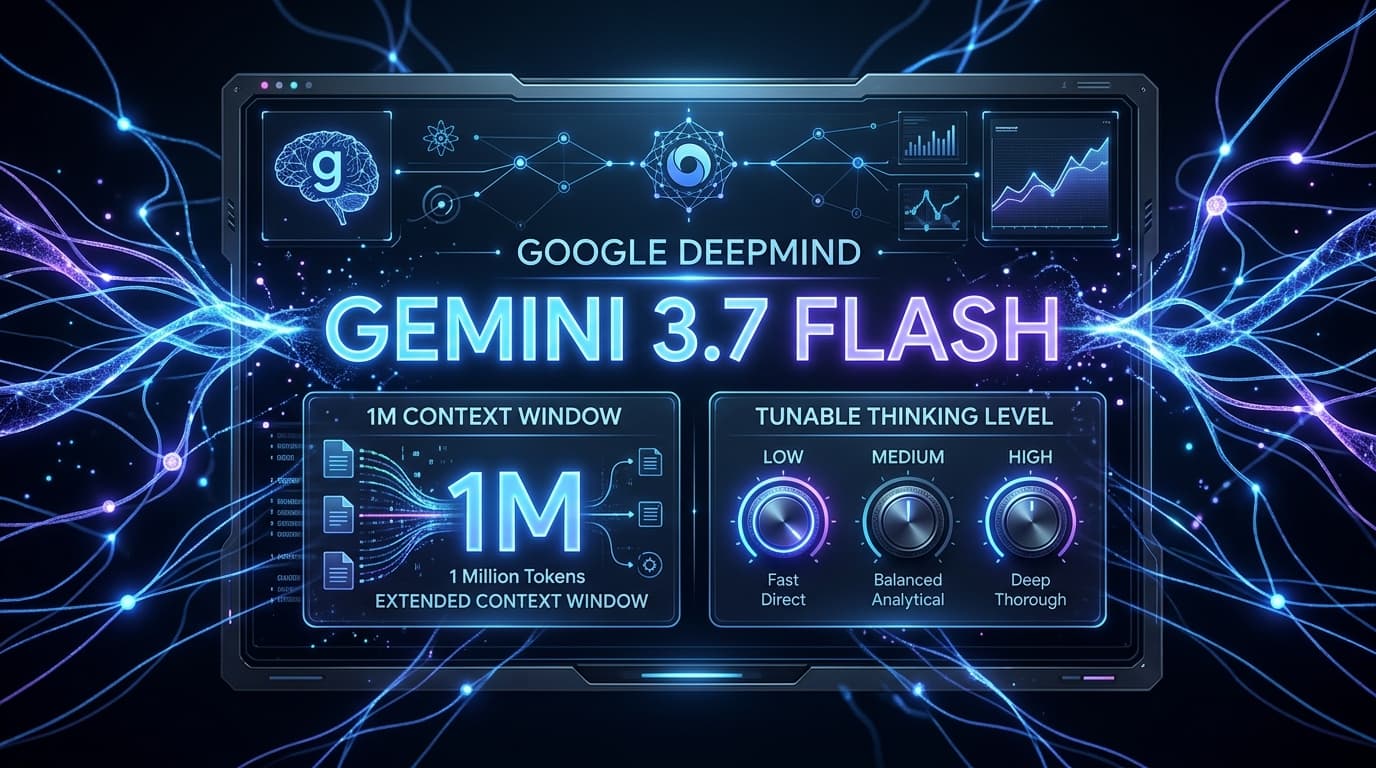 Google Releases Gemini 3.7 Flash: Tunable Hybrid Reasoning, 1M Context & Enterprise SME Playbook (August 2026)