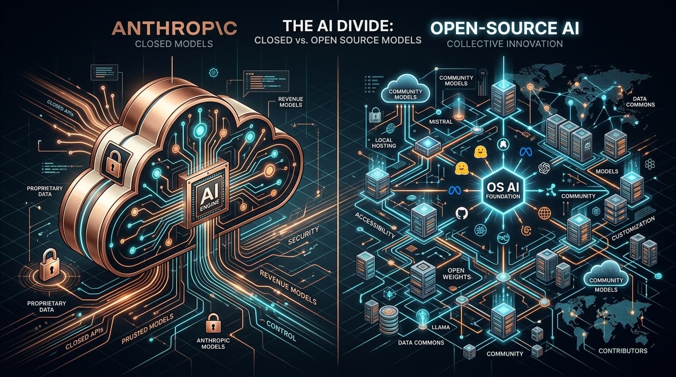 El Manifiesto de Anthropic sobre el Open Source: Seguridad Real vs. Monopolio de APIs para PYMEs