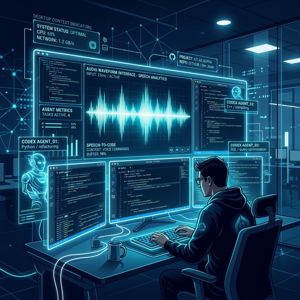 ChatGPT Voice en Escritorio y GPT-Live: La era del desarrollo de software dirigido por voz para PYMEs