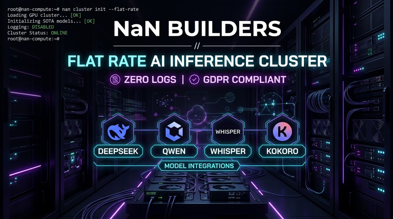 NaN Builders Review: The Flat-Rate Open-Source AI Inference Cluster with Zero Logs, GDPR & SOTA Models (2026 Deep Dive)