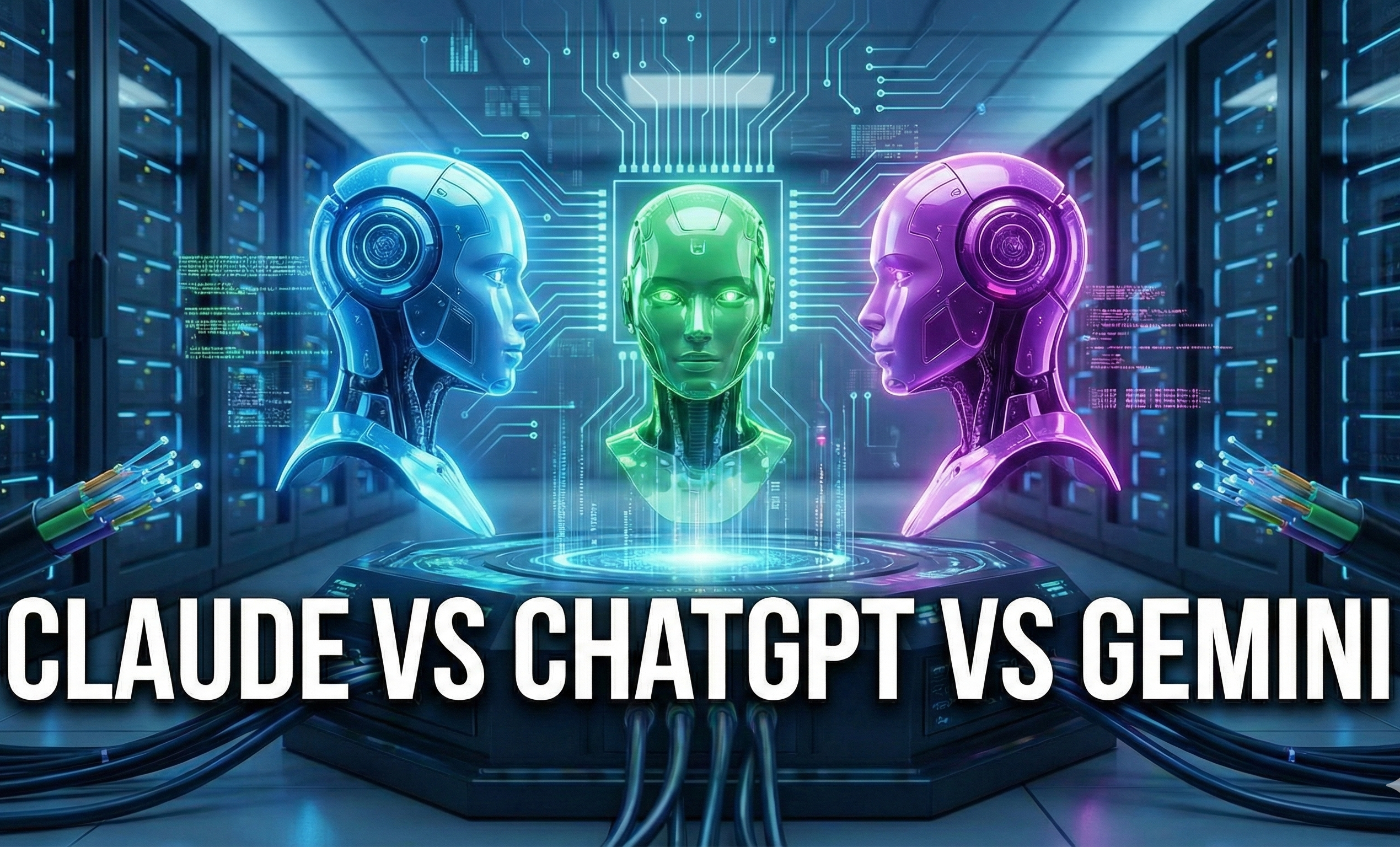 Claude vs. ChatGPT vs. Gemini: ¿Cuál es el motor que de verdad hará ...
