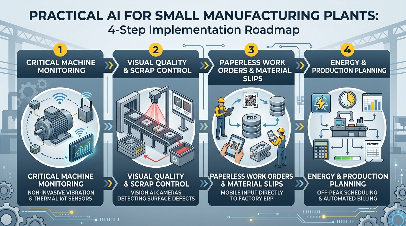 Practical AI Roadmap for Small Manufacturing Plants
